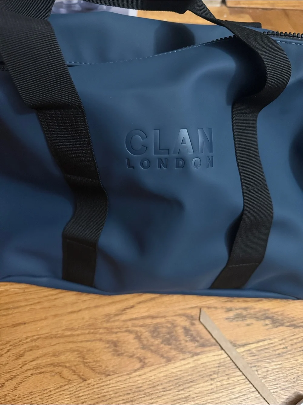 Clan London Harrow Holdall in True Navy
